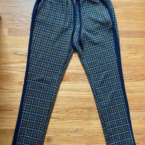 Zara plaid pants with elastic waist - Picture 2 of 6